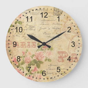 Grande Horloge Ronde Paris chic