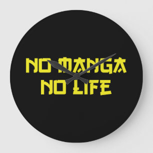 GRANDE HORLOGE RONDE PAS DE MANGA PAS DE VIE