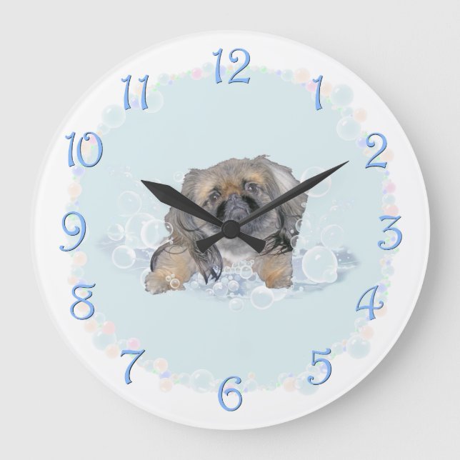 Grande Horloge Ronde Pas un autre bain (Recto)