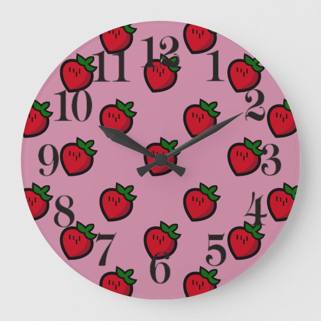 Grande Horloge Ronde Patters de Cute (Recto)