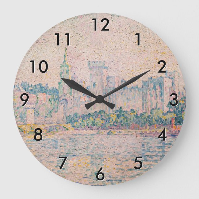 Grande Horloge Ronde Paul Signac - Avignon, matin (Recto)