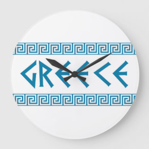 Grande Horloge Ronde pays de grèce nom du symbole grec