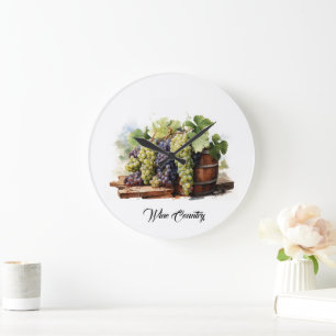Grande Horloge Ronde Pays du vin