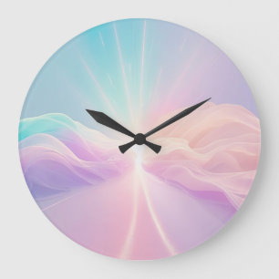 Grande Horloge Ronde Paysage naturel paisible et verdoyant - Sérénissim