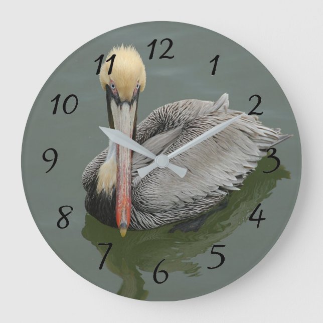 Grande Horloge Ronde Pelican (Recto)