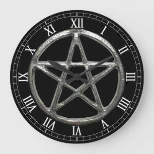 Grande Horloge Ronde Pentacle Round Roman Numerals