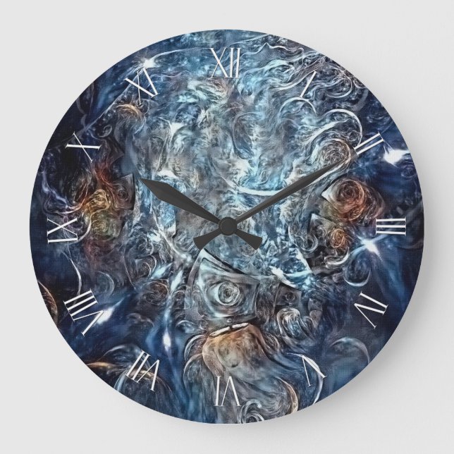 Grande Horloge Ronde Perception du temps (Recto)