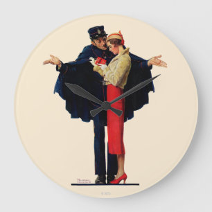 Grande Horloge Ronde Perdu à Paris