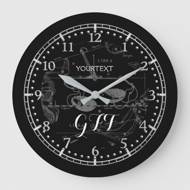 Grande Horloge Ronde Personnalité de la Bibliothèque de Constellation Z (Recto)