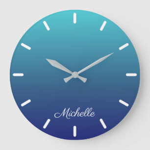 Grande Horloge Ronde Personnalité ombre