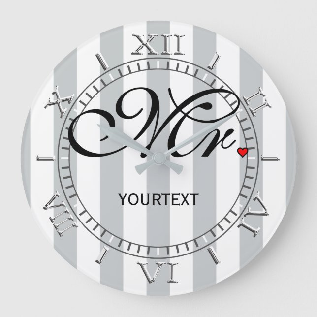 Grande Horloge Ronde Personnalized (Recto)