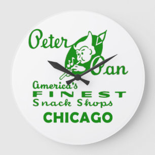 Grande Horloge Ronde Peter Pan Snack Shop, Chicago
