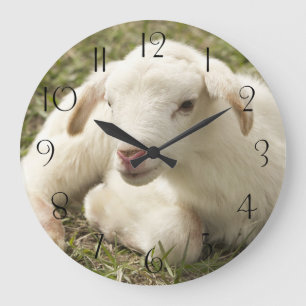 Grande Horloge Ronde Petit enfant mignon