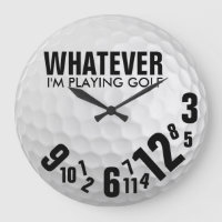 Peu importe, je joue au golf