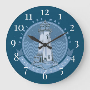 Grande Horloge Ronde Phare