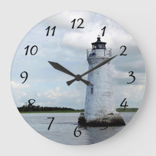 Grande Horloge Ronde Phare d'île de Cockspur