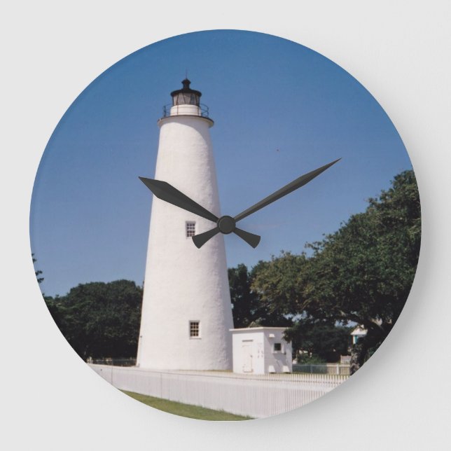 Grande Horloge Ronde Phare d'Ocracoke (Recto)