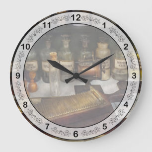 Grande Horloge Ronde Pharmacie - l'officine