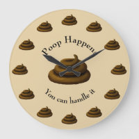 Philosophie personnalisable "Poop Happens" Humoris