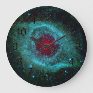 Grande Horloge Ronde Photo de la Science d'astronomie d'espace de