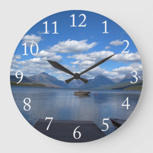 Grande Horloge Ronde Photographie du parc national des Glaciers.