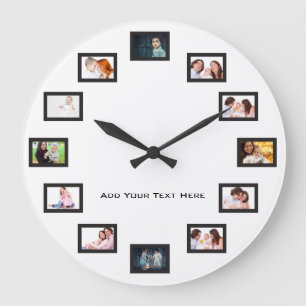 Grande Horloge Ronde Photos de Create Custom
