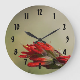 Grande Horloge Ronde Pinceau indien