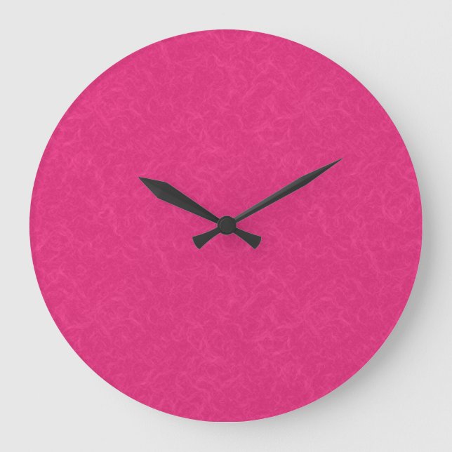 Grande Horloge Ronde Pink textured surface with subtle swirling pattern (Recto)