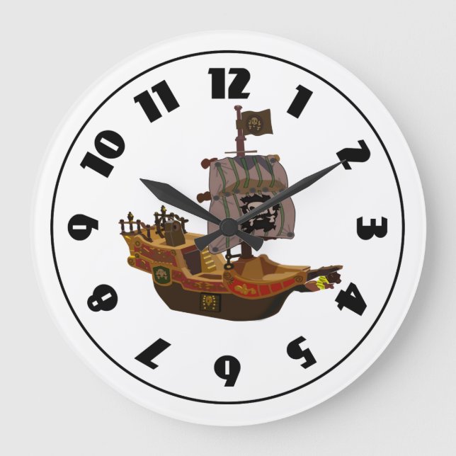 Grande Horloge Ronde Pirate (Recto)