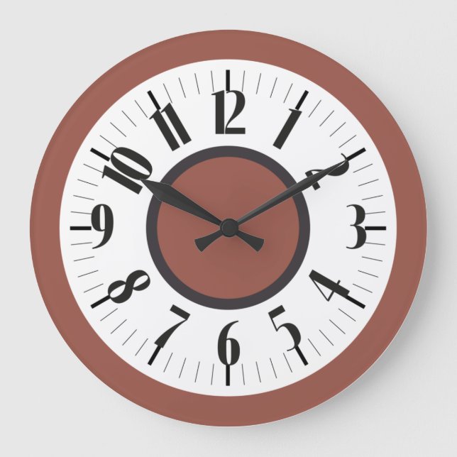 Grande Horloge Ronde PIXELAT PREMIÈRE SÉRIE LEX par masanser (Recto)
