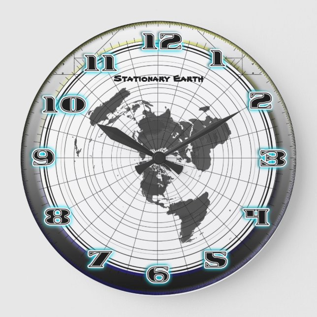 Grande Horloge Ronde Plan Map of the World (Recto)