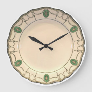 Grande Horloge Ronde Plaque Chine 1