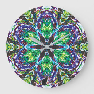 Grande Horloge Ronde Pods Kaléidoscope