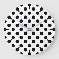 Pois noirs en blanc
