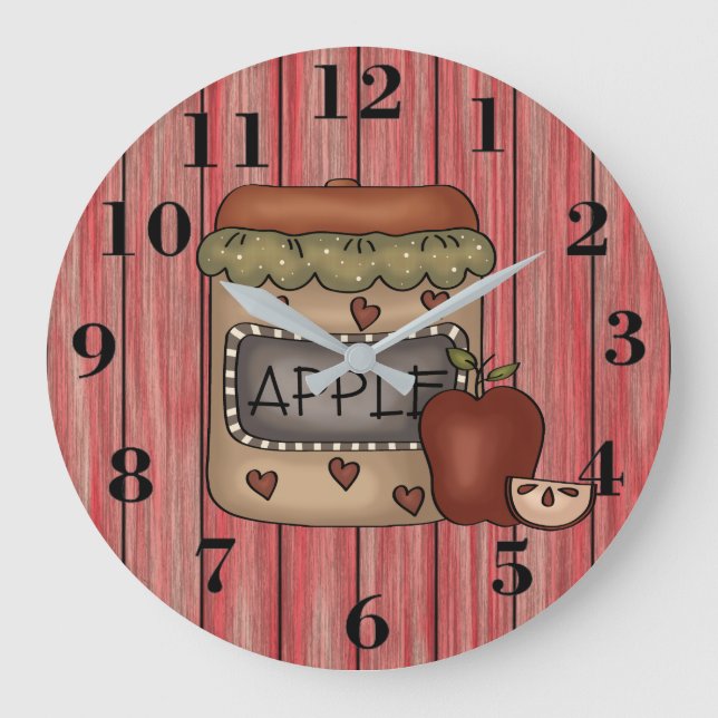 Grande Horloge Ronde Pommes de pays (Recto)