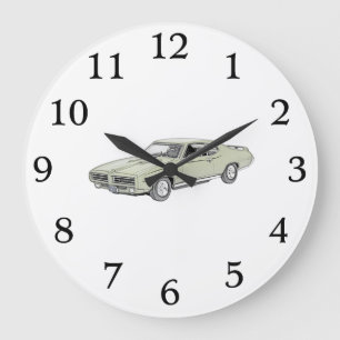 Grande Horloge Ronde Pontiac GTO 1969 Juge