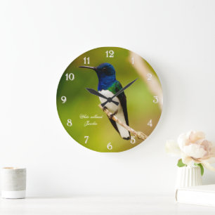 Grande Horloge Ronde Portrait d'horloge ronde de contemplation