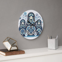 Poupée russe mural