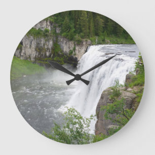 Grande Horloge Ronde Pour la salle de bains