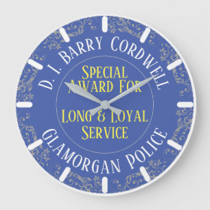 Grande Horloge Ronde Prime de service long de police