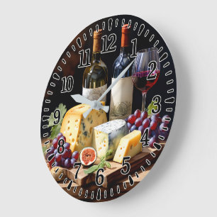 Grande Horloge Ronde Profitez du meilleur de la vie
