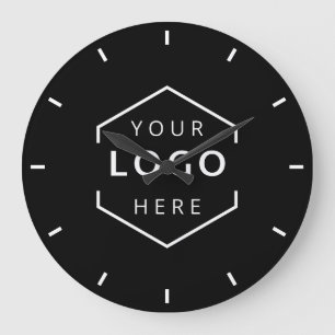 Grande Horloge Ronde Promotion du logo commercial personnalisé