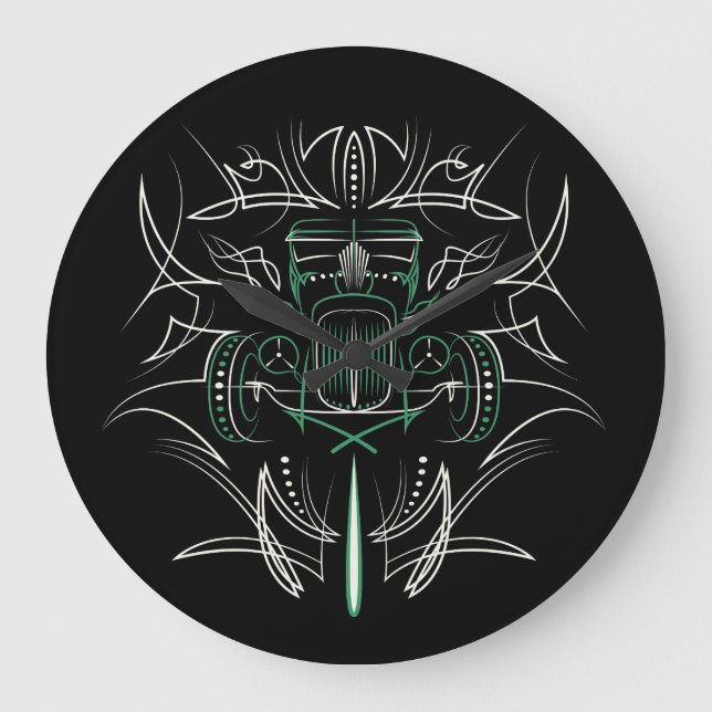 Grande Horloge Ronde Proutage de disques durs (Recto)