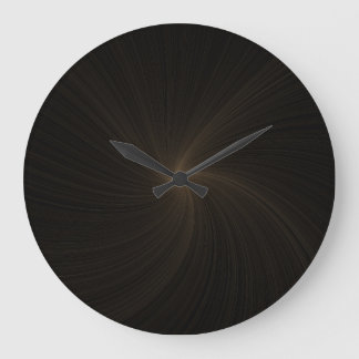 Grande Horloge Ronde Quasar de cuivre
