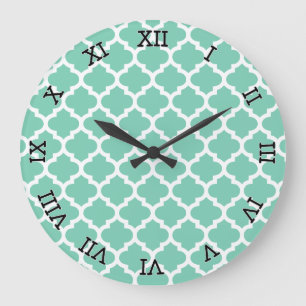 Grande Horloge Ronde Quatrefoil Lattice Trellis