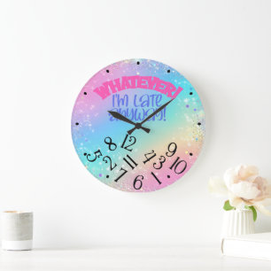 Grande Horloge Ronde Quoi qu'il en soit