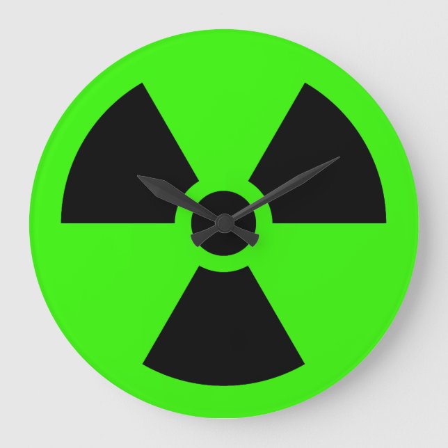 Grande Horloge Ronde Radioactif (Recto)