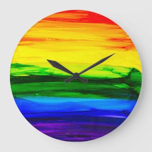 Grande Horloge Ronde Rainbow Alcohol