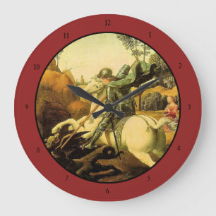 Grande Horloge Ronde Raphael's "St. George and the Dragon" (circa 1505)