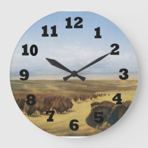 Grande Horloge Ronde Rassemblement des troupeaux